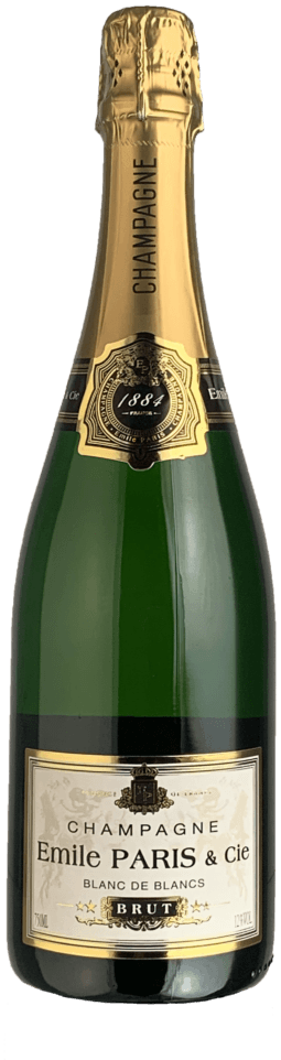Bouteille de Champagne Emile Paris Blanc de Blancs