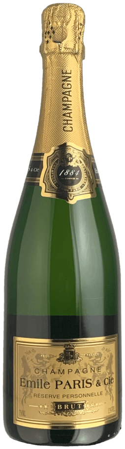 Bouteille de Champagne Emile Paris Grande Réserve