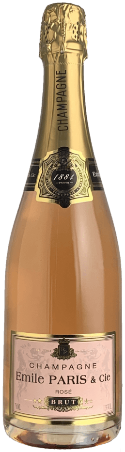 Bouteille de Champagne Emile Paris Rosé